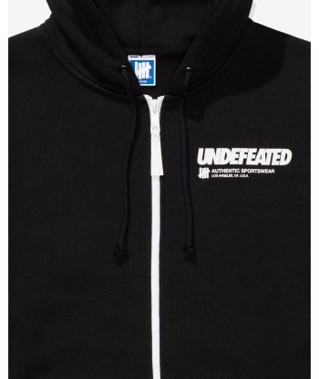 UNDEFEATED LOGO ZIP HOOD Par le système avancé 