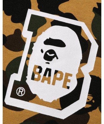 BAPE 1ST CAMO BAPE FULL ZIP HOODIE - YELLOW ou a consommer sur place