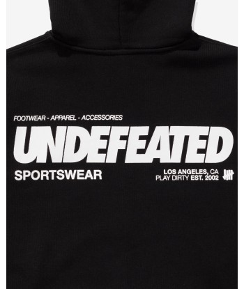 UNDEFEATED LOGO ZIP HOOD Par le système avancé 