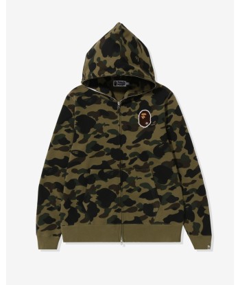 BAPE 1ST CAMO APE HEAD PATCHED FULL ZIP HOODIE 50% de réduction en Octobre 2024