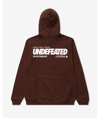 UNDEFEATED LOGO ZIP HOOD Par le système avancé 