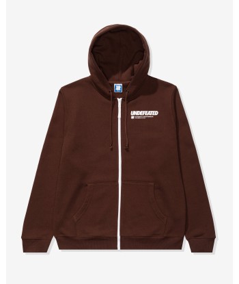 UNDEFEATED LOGO ZIP HOOD Par le système avancé 