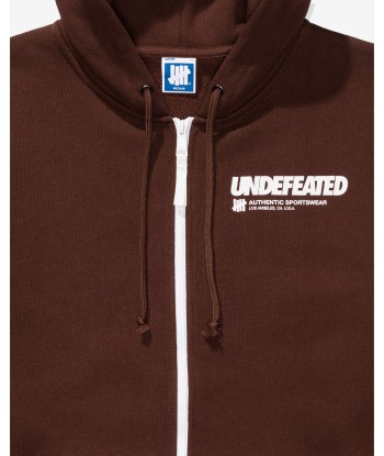 UNDEFEATED LOGO ZIP HOOD Par le système avancé 