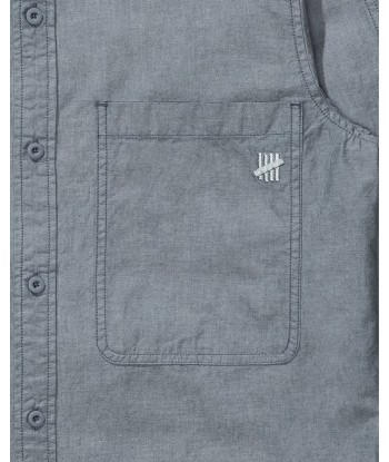 UNDEFEATED CHAMBRAY L/S SHIRT brillant des détails fins