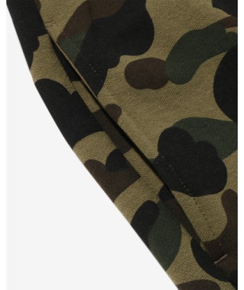 BAPE 1ST CAMO APE HEAD PATCHED SWEAT PANTS du meilleur 