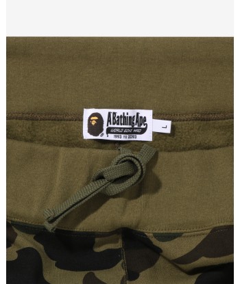 BAPE 1ST CAMO APE HEAD PATCHED SWEAT PANTS du meilleur 