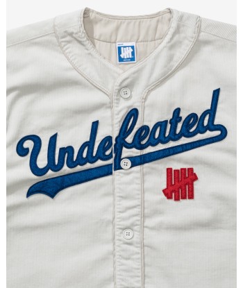 UNDEFEATED CORD S/S BASEBALL JERSEY Les magasins à Paris