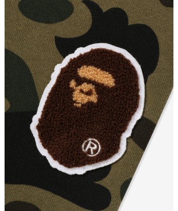 BAPE 1ST CAMO APE HEAD PATCHED SWEAT PANTS du meilleur 