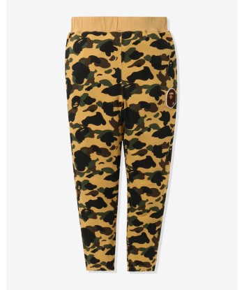 BAPE 1ST CAMO APE HEAD PATCHED SWEAT PANTS du meilleur 