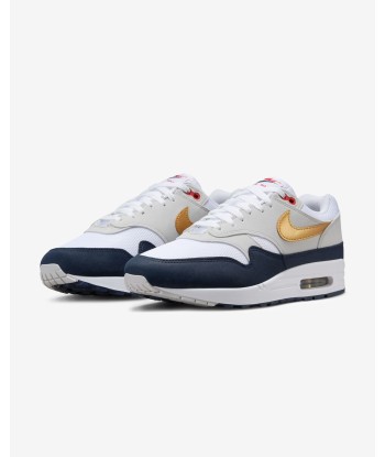 NIKE AIR MAX 1 - OBSIDIAN/ METALLICGOLD/ WHITE Venez acheter