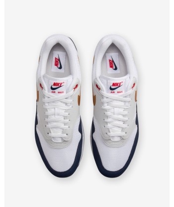 NIKE AIR MAX 1 - OBSIDIAN/ METALLICGOLD/ WHITE Venez acheter