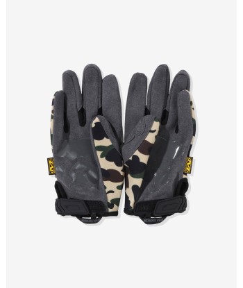 BAPE 1ST CAMO MECHANIX WEAR GLOVES Pour