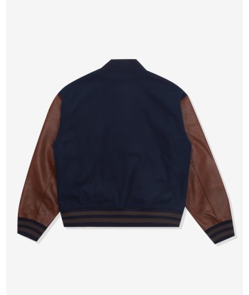 UNDEFEATED WOOL VARSITY JACKET - NAVY plus qu'un jeu 