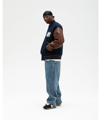 UNDEFEATED WOOL VARSITY JACKET - NAVY plus qu'un jeu 