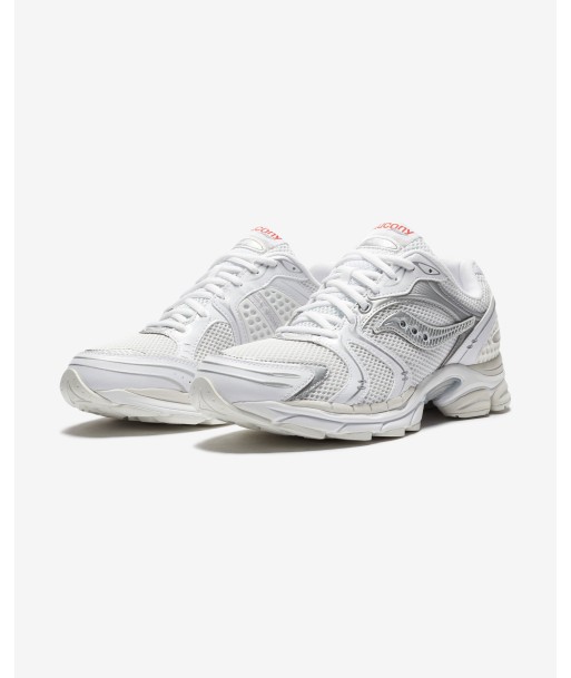 SAUCONY PROGRID TRIUMPH 4 - WHITE/ SILVER Paris Déstockage Promo