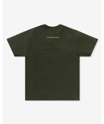 BAPE BITMAP LOGO TEE - OLIVEDRAB acheter