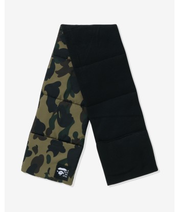 BAPE 1ST CAMO POCKET FLEECE SCARF - GREEN Dans la société mordern