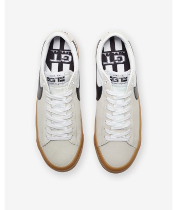 NIKE SB ZOOM BLAZER LOW PRO GT - WHITE/ BLACK meilleur choix