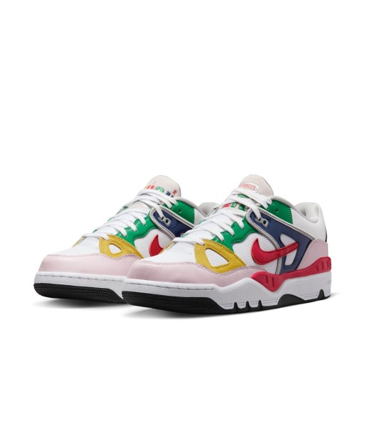 NIKE X NIGO AIR FORCE 3 - WHITE/ UNIVERSITYRED/ TOURYELLOW l'achat 