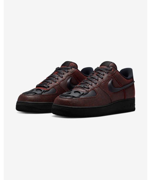 NIKE AIR FORCE 1 RETRO HWN - BLACK/ CRIMSON en stock