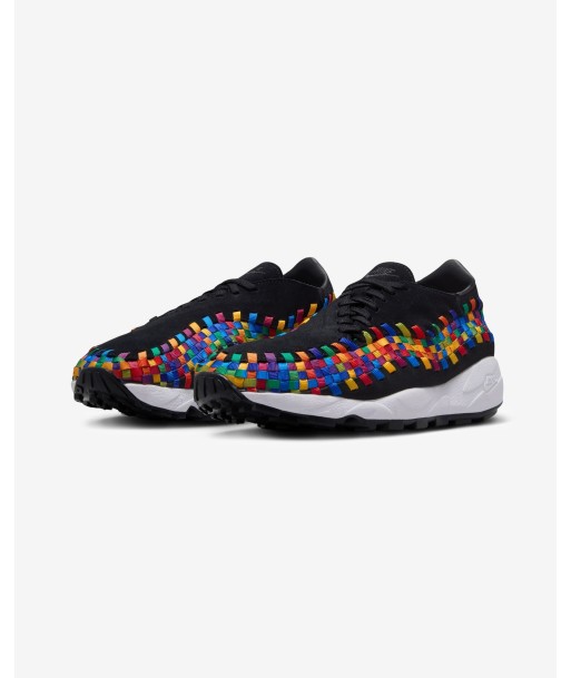 NIKE WOMEN'S AIR FOOTSCAPE WOVEN OG  - BLACK/ WHITE hantent personnes