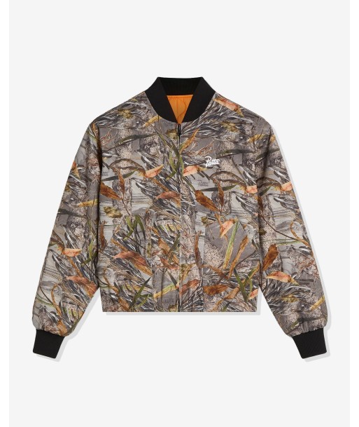 PATTA NATURE PRINT REVERSIBLE BOMBER JACKET - NATUREPRINT de votre