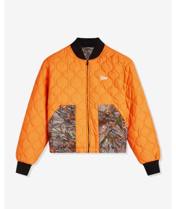 PATTA NATURE PRINT REVERSIBLE BOMBER JACKET - NATUREPRINT de votre