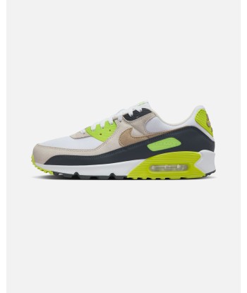 NIKE AIR MAX 90 - WHITE/ KHAKI/ CYBER/ DKSMOKEGREY Les magasins à Paris et en Île-de-France