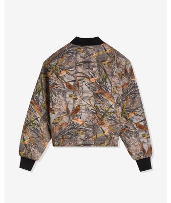 PATTA NATURE PRINT REVERSIBLE BOMBER JACKET - NATUREPRINT de votre