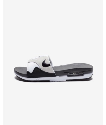 NIKE AIR MAX 1 SLIDE - WHITE/ BLACK/ LTNEUTRALGREY du meilleur 