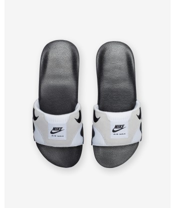 NIKE AIR MAX 1 SLIDE - WHITE/ BLACK/ LTNEUTRALGREY du meilleur 