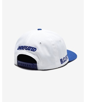 UNDEFEATED X BCFC SNAPBACK - WHITE/BLUE Livraison rapide