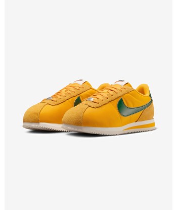 NIKE WOMEN'S CORTEZ TEXTILE - YELLOWOCHRE/ GORGEGREEN le concept de la Pate a emporter 