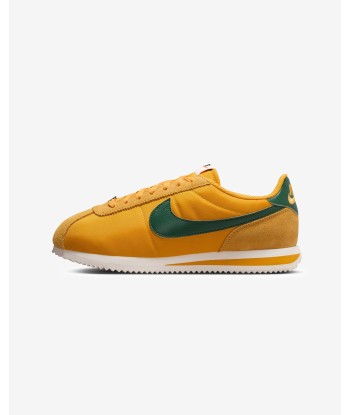 NIKE WOMEN'S CORTEZ TEXTILE - YELLOWOCHRE/ GORGEGREEN le concept de la Pate a emporter 