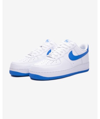 NIKE AIR FORCE 1 '07 - WHITE/ PHOTOBLUE Véritable concentré