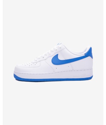 NIKE AIR FORCE 1 '07 - WHITE/ PHOTOBLUE Véritable concentré