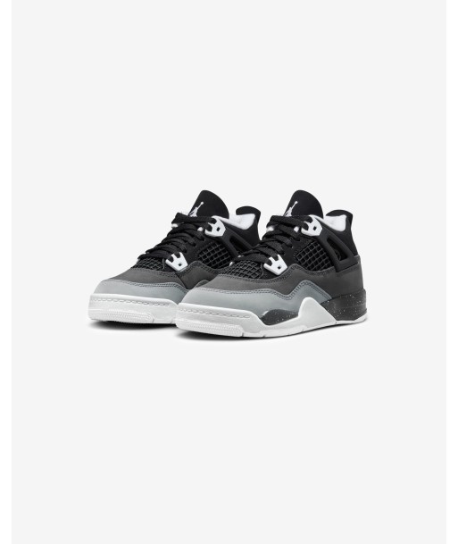 JORDAN PS AJ 4 RETRO - BLACK/ WHITE/ ANTHRACITE solde