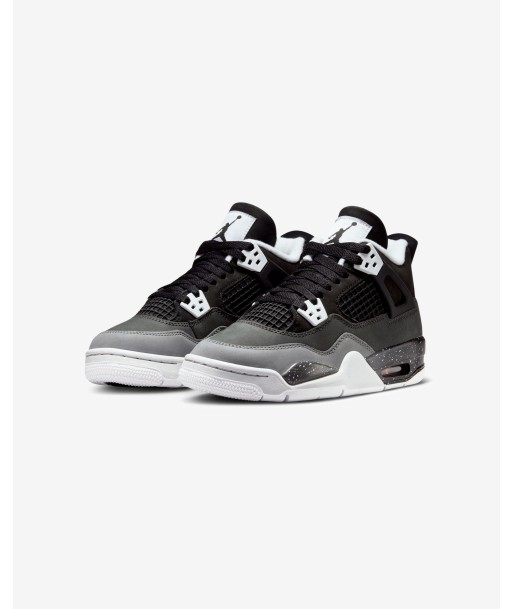 JORDAN GS AJ 4 RETRO - BLACK/ WHITE/ ANTHRACITE l'évolution des habitudes 