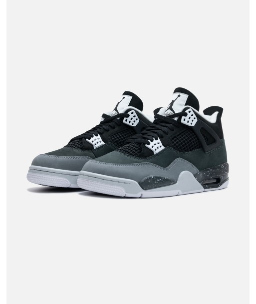 JORDAN AJ 4 RETRO - BLACK/ WHITE/ ANTHRACITE de votre