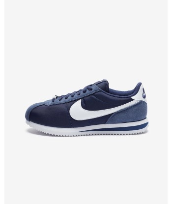 NIKE WOMEN'S CORTEZ TEXTILE - MIDNIGHTNAVY/ WHITE chez Cornerstreet bien 