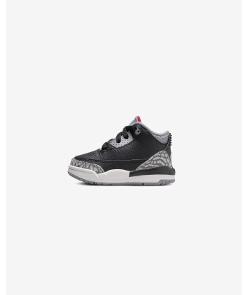 JORDAN TD AJ 3 RETRO - BLACK/ FIRERED/ CEMENTGREY 2 - 3 jours ouvrés.