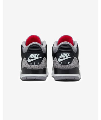 JORDAN AJ 3 RETRO - BLACK/ FIRERED/ CEMENTGREY Paris Déstockage Promo