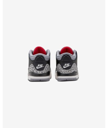 JORDAN TD AJ 3 RETRO - BLACK/ FIRERED/ CEMENTGREY 2 - 3 jours ouvrés.