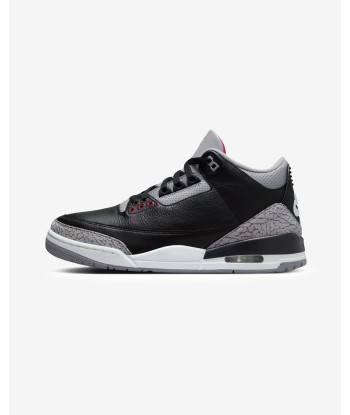 JORDAN AJ 3 RETRO - BLACK/ FIRERED/ CEMENTGREY Paris Déstockage Promo