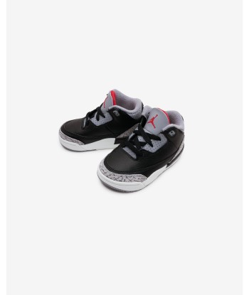 JORDAN TD AJ 3 RETRO - BLACK/ FIRERED/ CEMENTGREY 2 - 3 jours ouvrés.