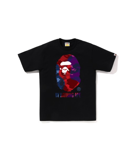 BAPE COLOR CAMO CRAZY BY BATHING APE TEE - BLACK Découvrez la collection