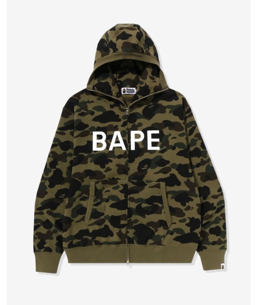 BAPE 1ST CAMO BALACLAVA FULL ZIP HOODIE pas chere