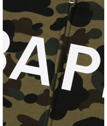 BAPE 1ST CAMO BALACLAVA FULL ZIP HOODIE pas chere