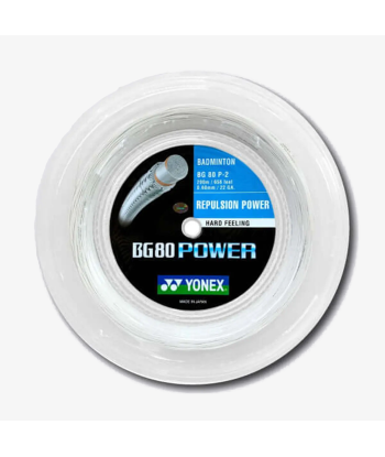 Yonex BG 80 Power 200m Badminton String (White) vous aussi creer 