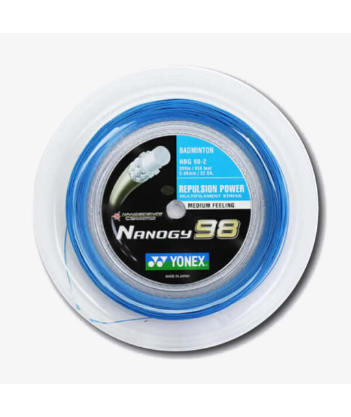 Yonex Nanogy 98 200m Badminton String (Blue) de votre